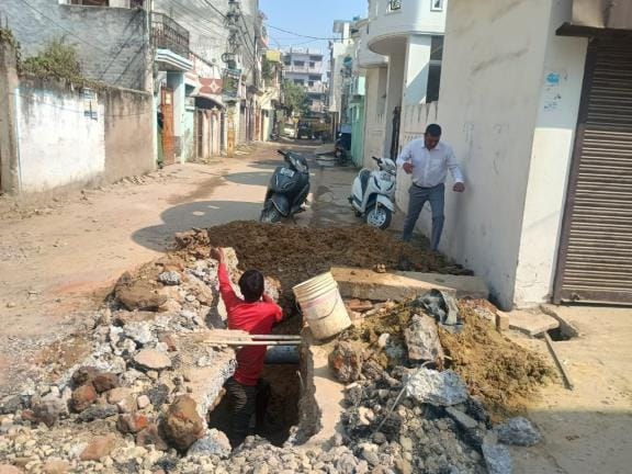 There is no water in Suryanagar for eight days