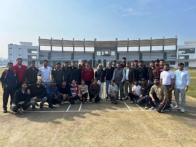 MA final year team won the match by 40 runs