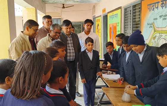 STEM fair organized in Government Senior Secondary School, Kanvi