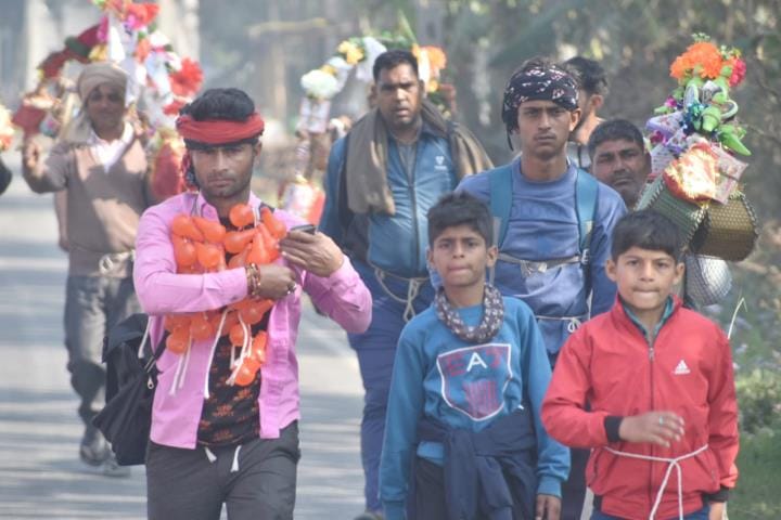 Echo of Bol Bam on Gajraula-Dhanora road