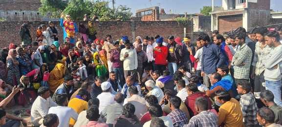 Controversy over installation of Dr. Ambedkar's statue in Bahadurapur Jat