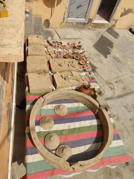 Department forgot to preserve the ancient mound of Mughalpura, anger over chaos