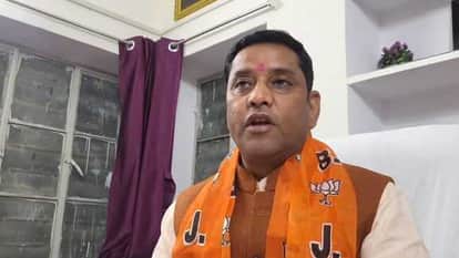 Bhilwara News MLA Lalaram Bairwa said in a press conference only BJP will make Shahpura a district