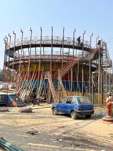 Mahashivratri: Preparations for the fair in full swing at Tameshwarnath Dham