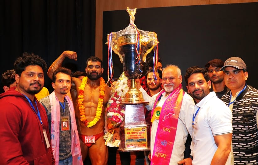 Yusuf becomes North India champion, Afnan becomes Mr. Shahjahanpur