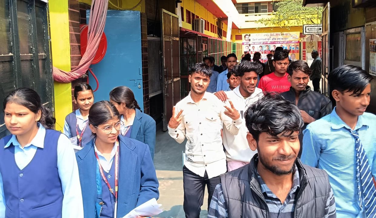 The question paper was easy, students showed enthusiasm