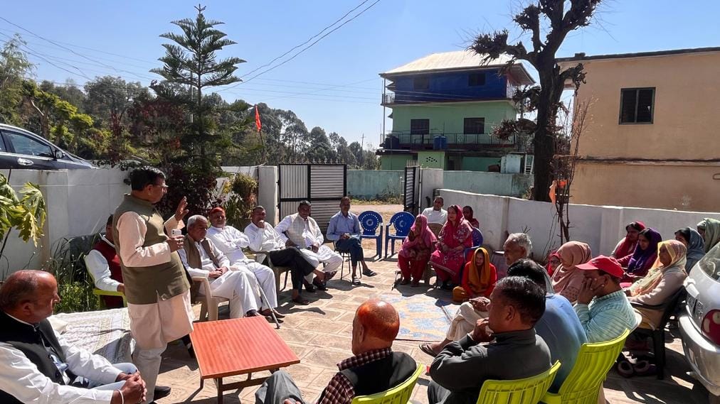 Congress closed down PWD, IPH section of Kaphara-Karloti: Garg