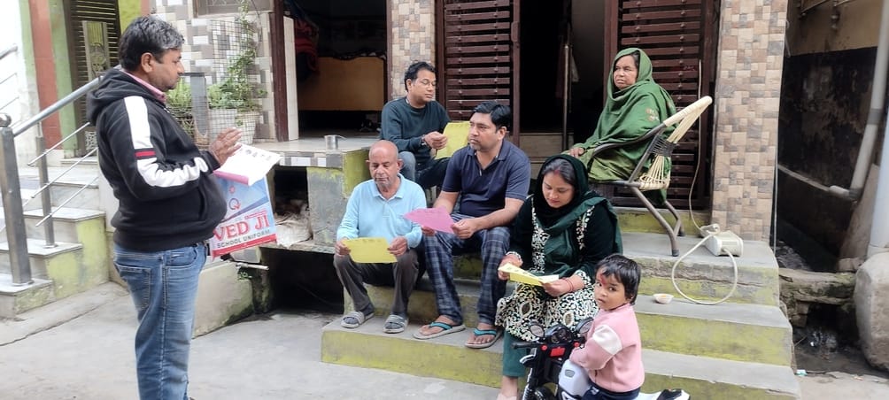 Information given to parents about admission under RTE