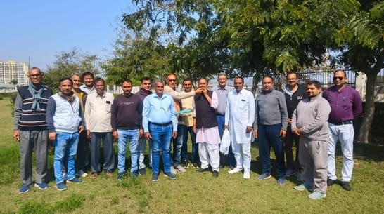 Anil Jharothi became the head of the Residents Welfare Committee of Green Wood City