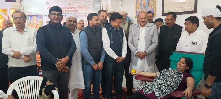 There is no greater donation than donating blood: Laxman Singh