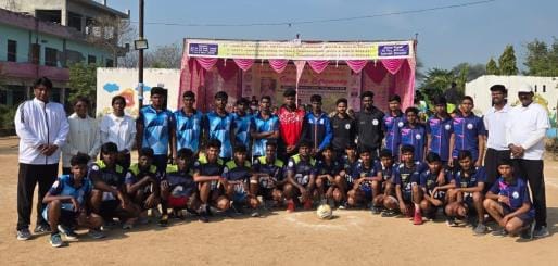 In the boys team, Rajasthan defeated West Bengal by a margin of 20-9