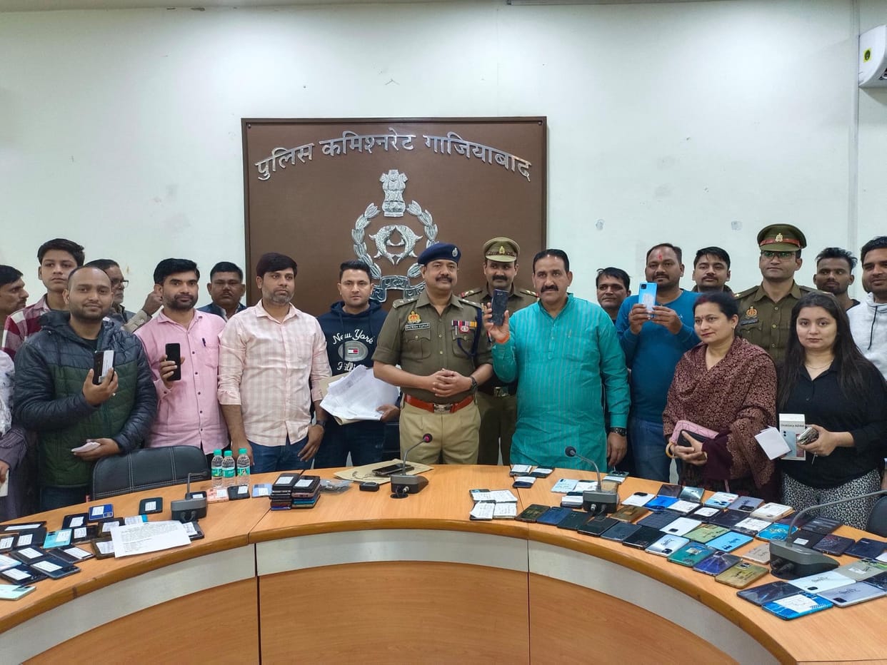 Theft, snatching, 125 lost mobiles recovered