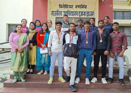 Dujana College team got third place in Kho-Kho