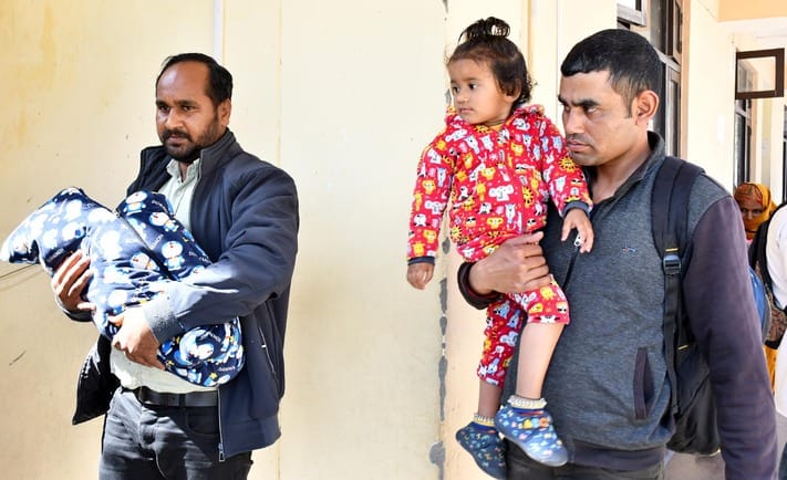 Cold is affecting children due to changing weather, OPD increased in medical college