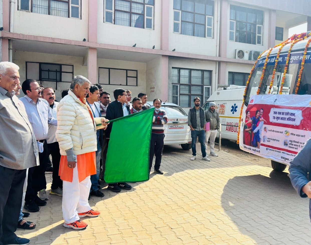 Health department launched TB free campaign