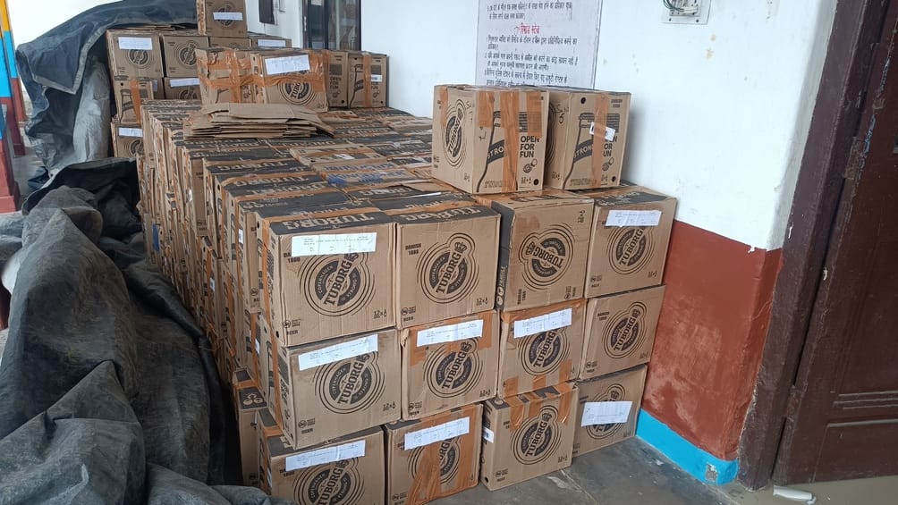 300 cases of beer caught near RTO barrier