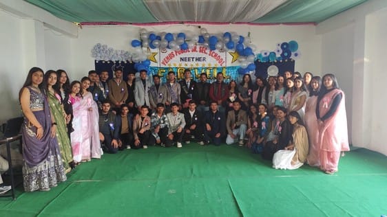 Riddhi became Miss and Saurabh became Mr. Farewell