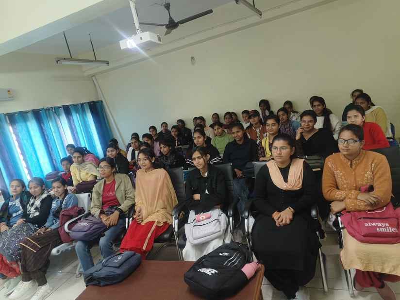 Girls students watched Shakuntalam drama in Hindu Girls College