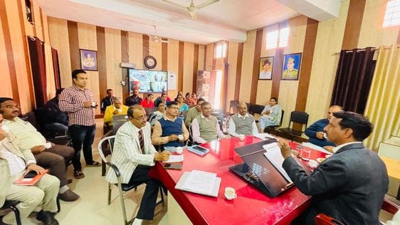 Monthly meeting of Block Project Implementation Unit organized