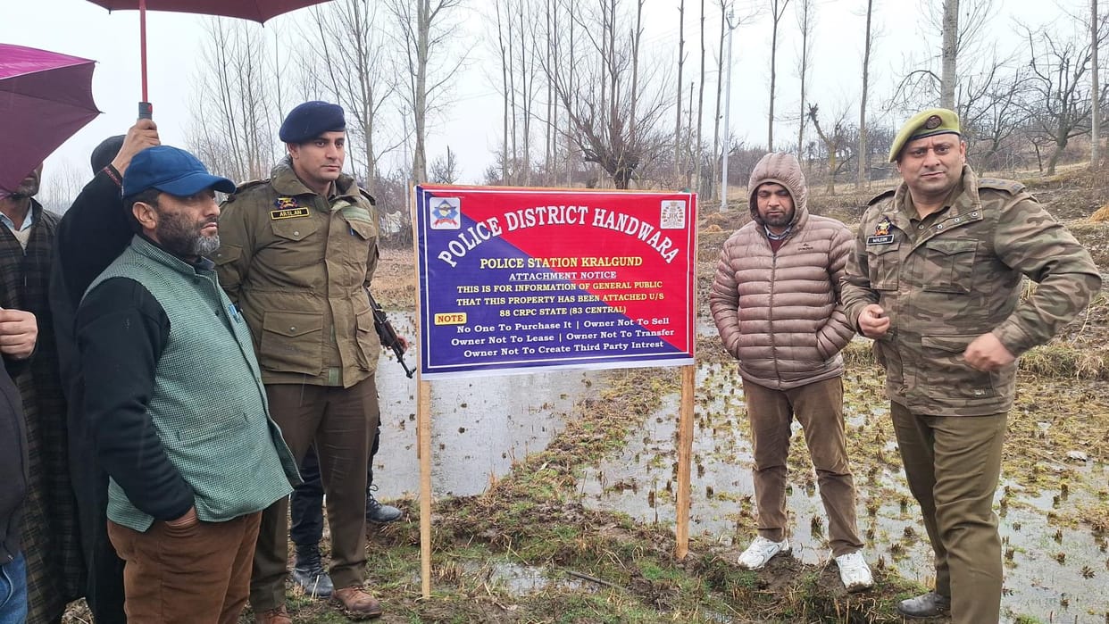 property of terrorists confiscated