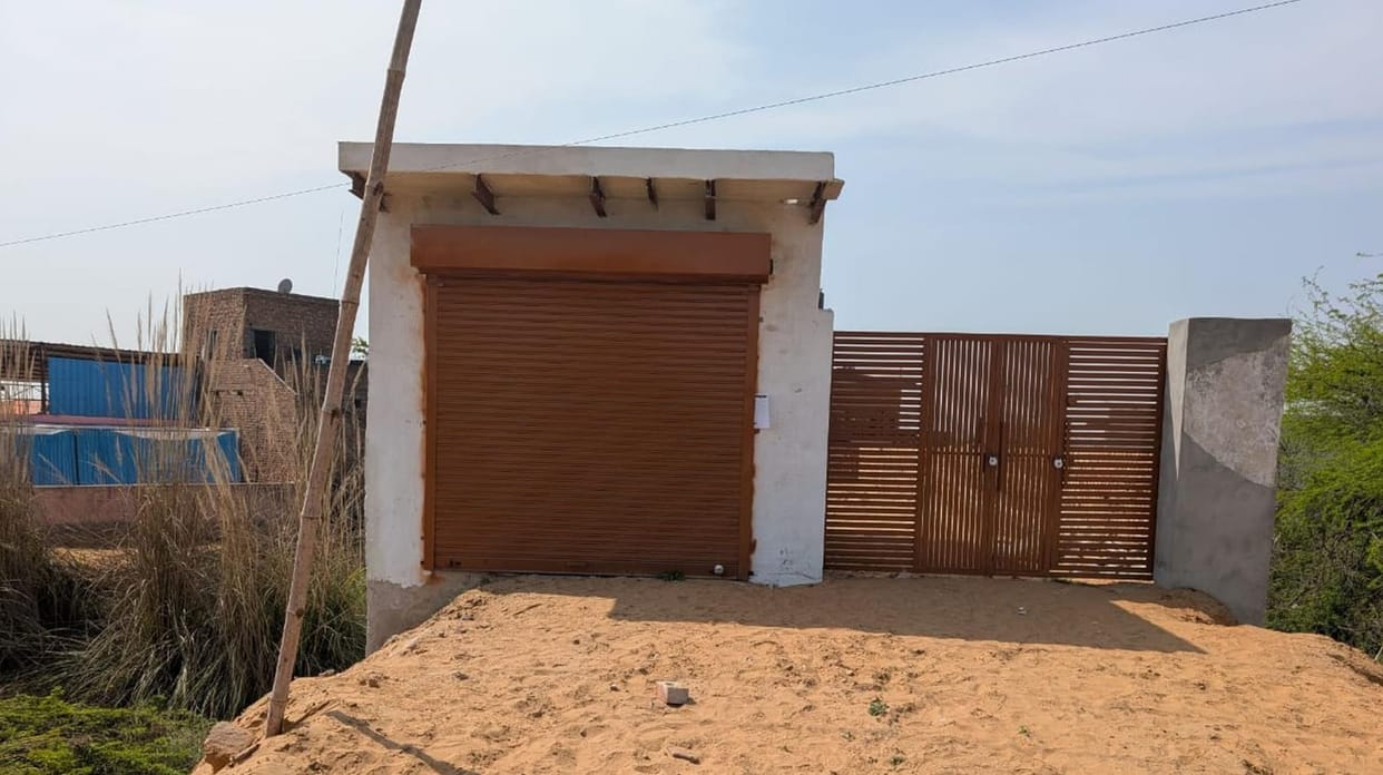 Illegal construction done in prohibited area sealed
