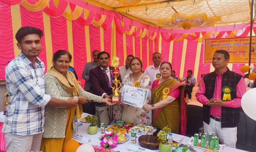 Hrithik Chahar and Nirmala became champions of sports competition