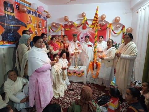 Brahmakumari got meditation done