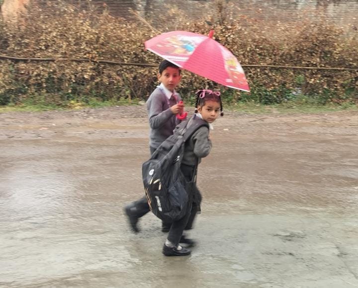 Rain in Bilawar Town