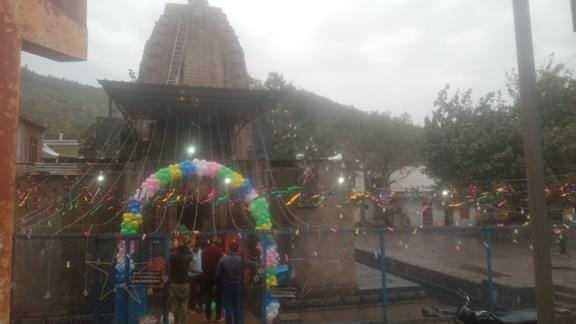 Bilkeshwar Mahadev Temple Decorated in Bilawar