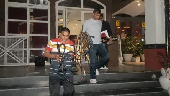 Three accused arrested while serving hookah