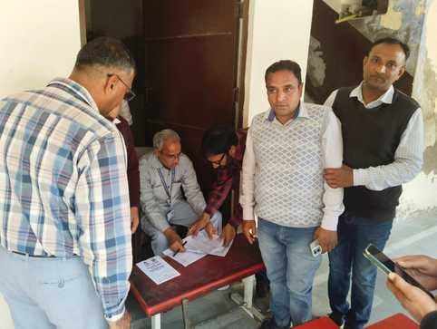 Material distributed for board exam in Hindu school