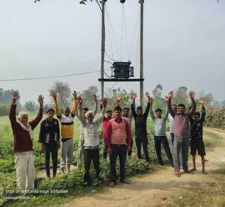 Transformer broken for ten days, villagers protested