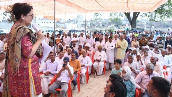 I will leave no stone unturned for the development of the constituency: Kiran Chaudhary