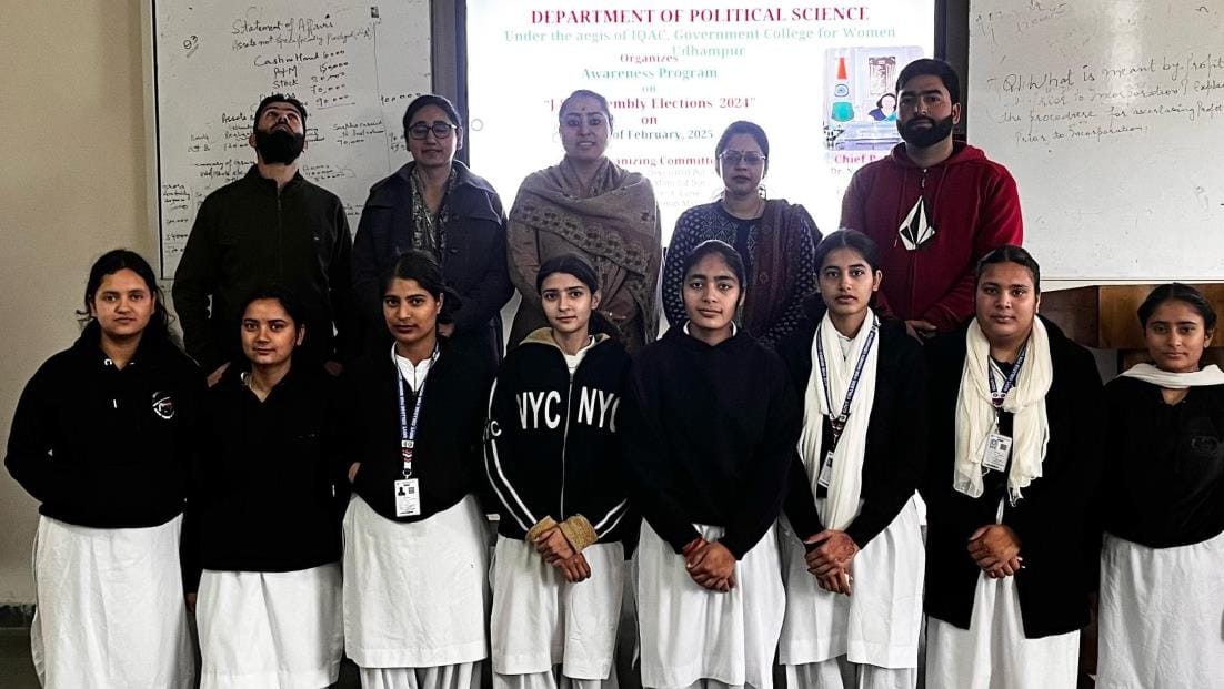 Awareness program conducted on assembly elections-2024