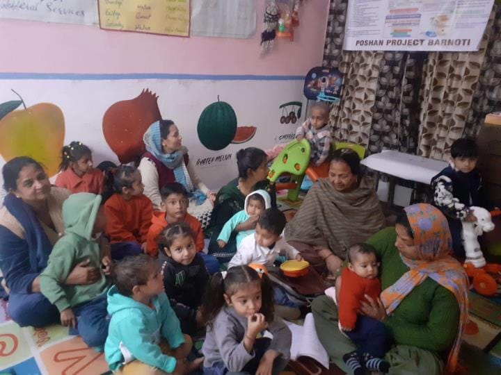 29 Aanganwari Centres Shift in School Buildings