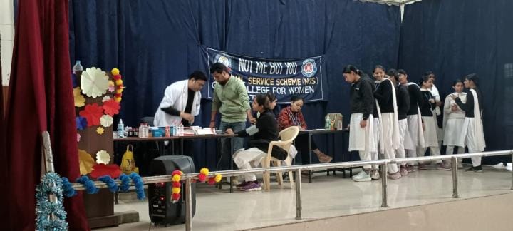 Medical Camp Organised in Women College