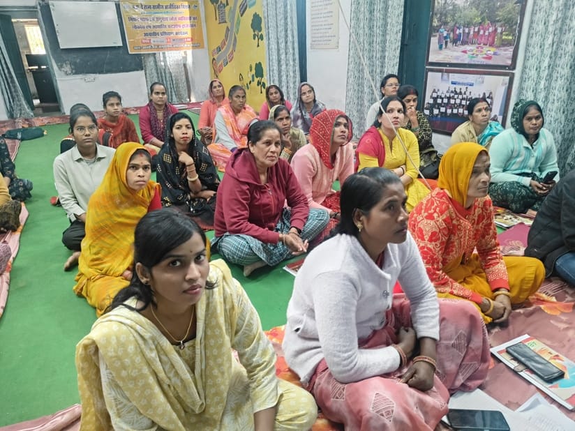 Women learnt the nuances of cyber security and financial understanding under the Samridh Nari program