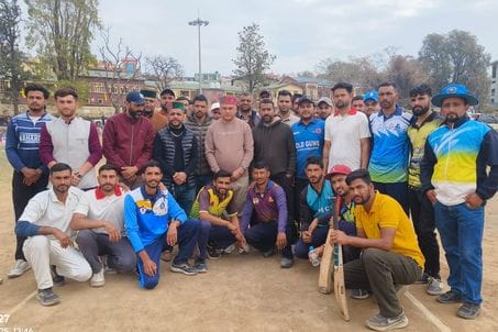 cricket match in nahan