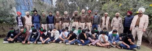 Police arrested 25 people who created ruckus