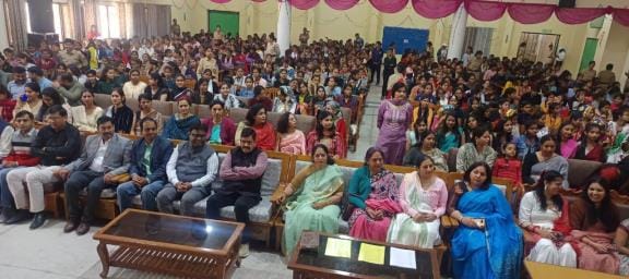 Sakshi won the poem recitation and Chandni won the speech competition