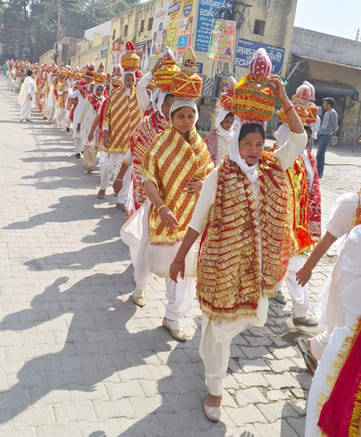 Brahmakumaris created grand sculptures