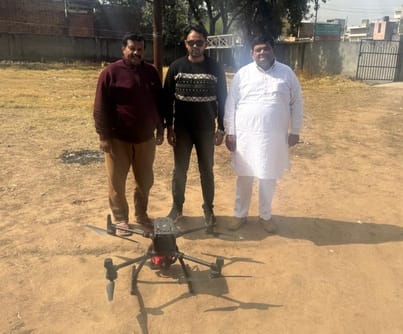 Drone survey will speed up development work