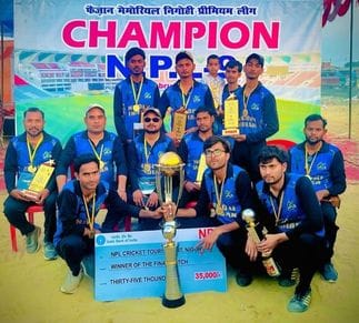 Nigohi Indians won the trophy by defeating Super Giants by 19 runs