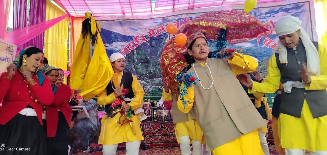 Nanda royal tableau unveiled, devotees immersed in the ocean of hymns