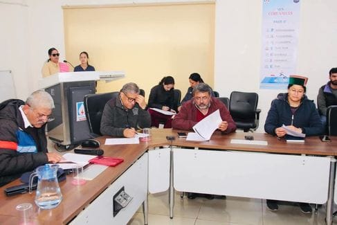 Nathpa Jhakri Hydro Power Station, Official Language Implementation Committee meeting