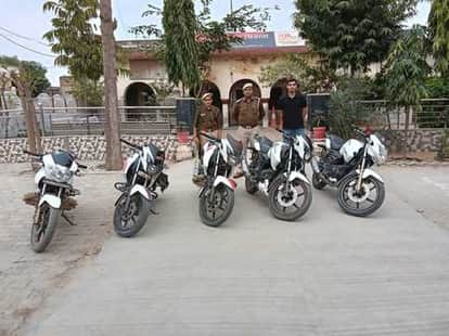 Chidawa police keeping a close watch on suspicious white Apache bikes