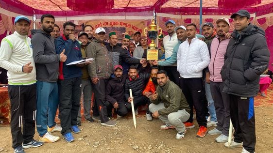 Cricket competition concluded in Bahli, 48 teams participated