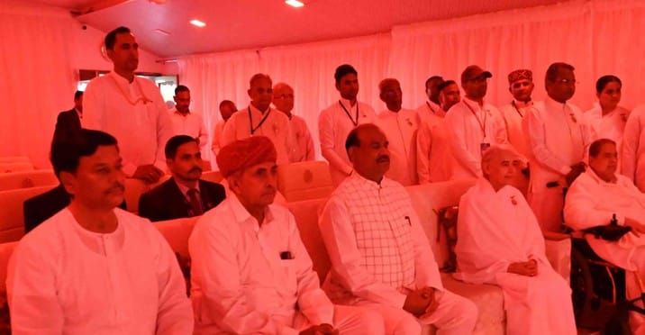 Rajasthan's first innovative aqua laser show dedicated to the society