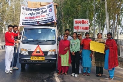 Inspired to create health awareness in the camp