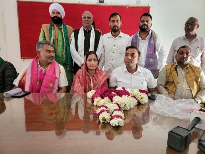 Chanchal will hold the post of Raya Block Pramukh for the time being